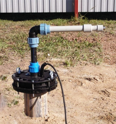 обустройство скважины-кессон-2